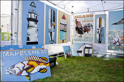 Artisans' Marketplace during Festival 2012.