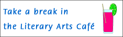 Take a break in the Literary Arts Café.