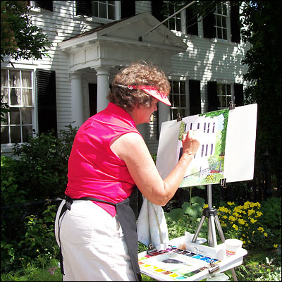 Painting the Town during Festival 2011.