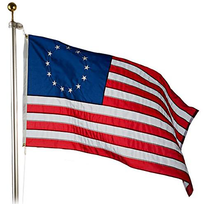 Betsy Ross U.S. Flag.