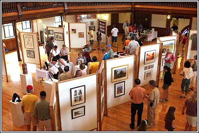 Abbot Hall Exhibits during Festival 2002.