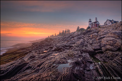 "Pemaquid Dawn," by Rick Cloran.