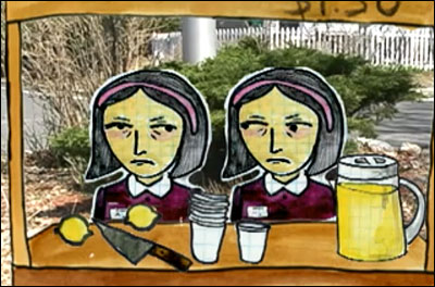 Scene from "Cut the Lemon".