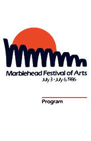 1986 Festival Program cover.