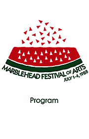 1988 Festival Program cover.