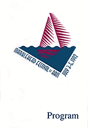 1992 Festival Program cover.
