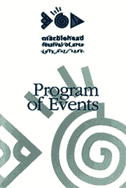 1996 Festival Program cover.