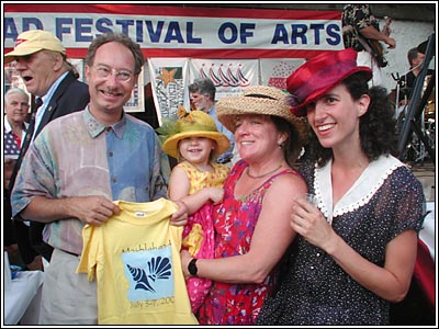 Hat Contest at Champagne & Culinary Arts Reception.