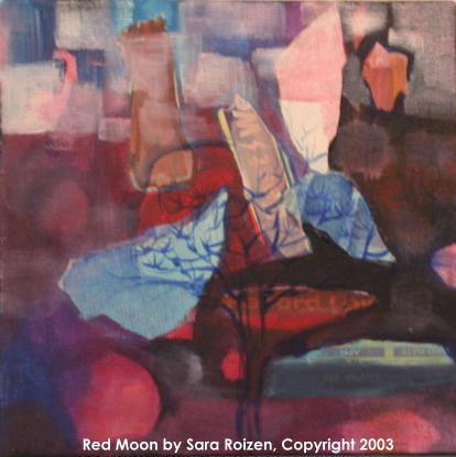 Photo of Red Moon, © 2003 by Sara Roizen.