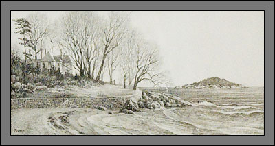"West Beach—November," by Pete Meehan.