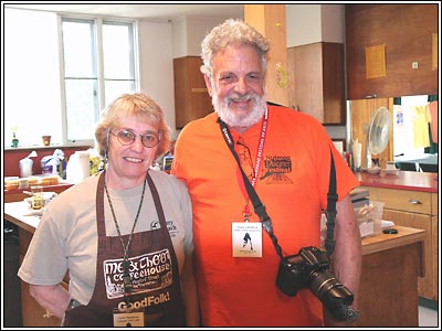 Carol Thompson and Chuck Scheffreen.