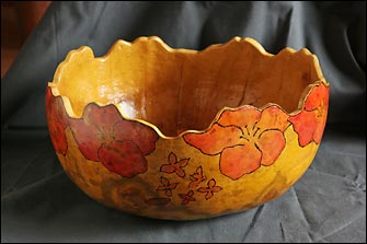 Gourd bowl.