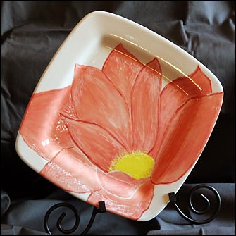 Art Auction plate by Robin Samiljan.