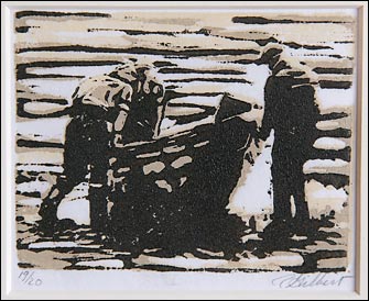 Woodcut.