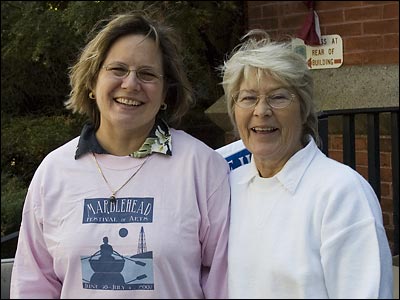 Bettey Dew and May Britt Wang.