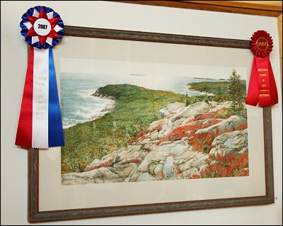 "View of Otter Point," by Pete Meehan.