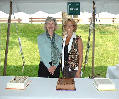 Ladycakes at the 2008 Champagne Reception.
