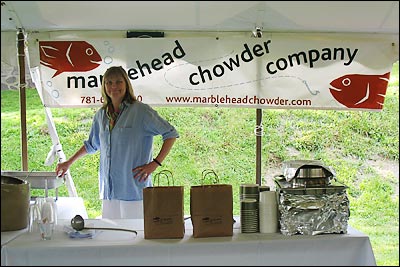 Marblehead Chowder Company at 2008 Champagne Reception.