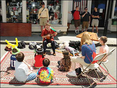 Stephen Baird at Street Festival 2009.