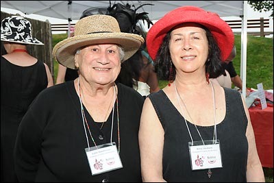 Edith Handleman and Betsy Moment.