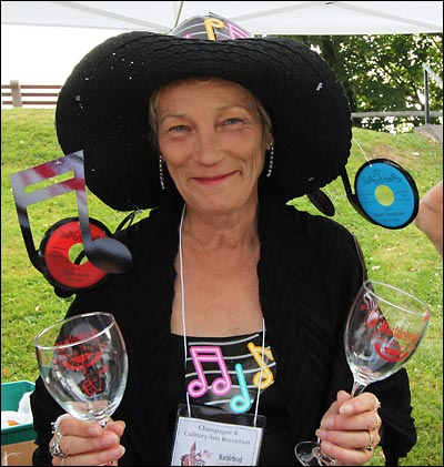 Hat contestant June Rhodes.