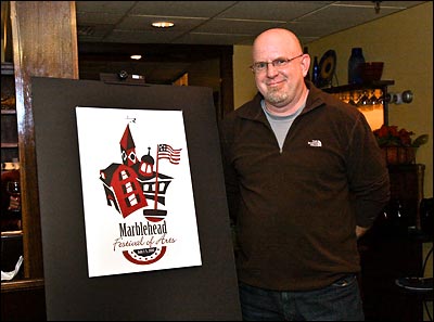 Steve Webster at the Logo Premiere.