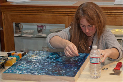 Tarmarise Cronin at theArt Auction.