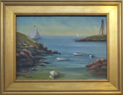 "Fort Beach" by Linda Lea Bertrand.