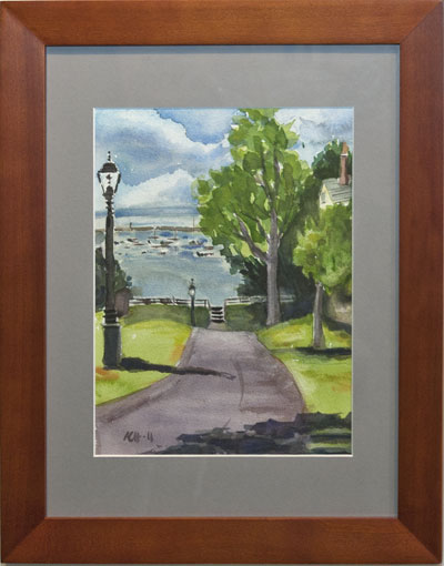 "Fort Sewall Stroll" by Amy Hourihan.