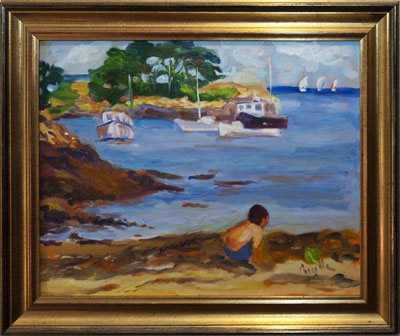 "Little Harbor" by Concetta Donovan.