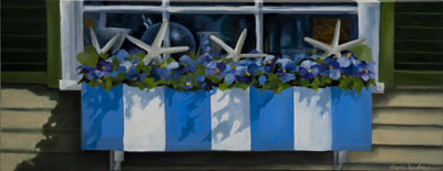 "ShipShape winodw Box" by Claudia Kaufman.