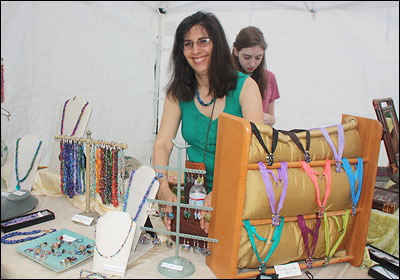Artisans' Marketplace at the Festival 2011.