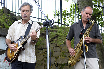 Orville Giddings Band at 2011 Champagne & Culinary Arts Reception, Marblehead Festival of Arts.