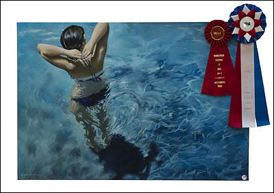 Painting Exhibit People's Choice Award winner.