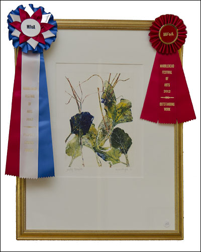 Printmaking Exhibit People's Choice Award winner.